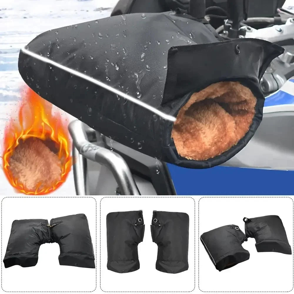 Protective Handlebar Gloves – Thick Winter Muffs for Scooter