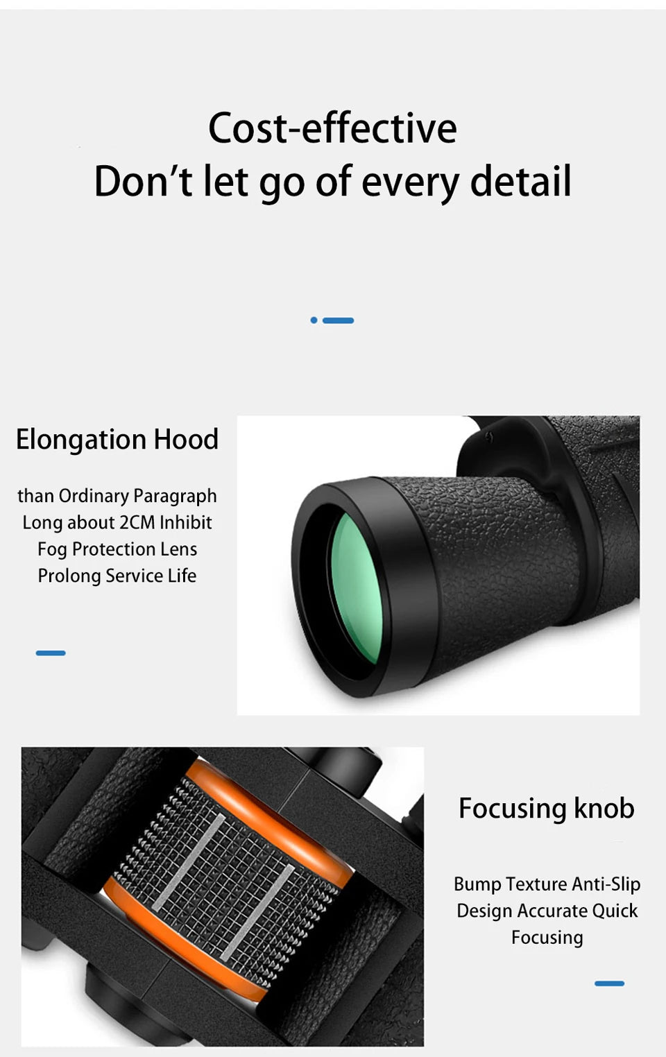 Powerful 20x50 Binoculars – Waterproof Telescope