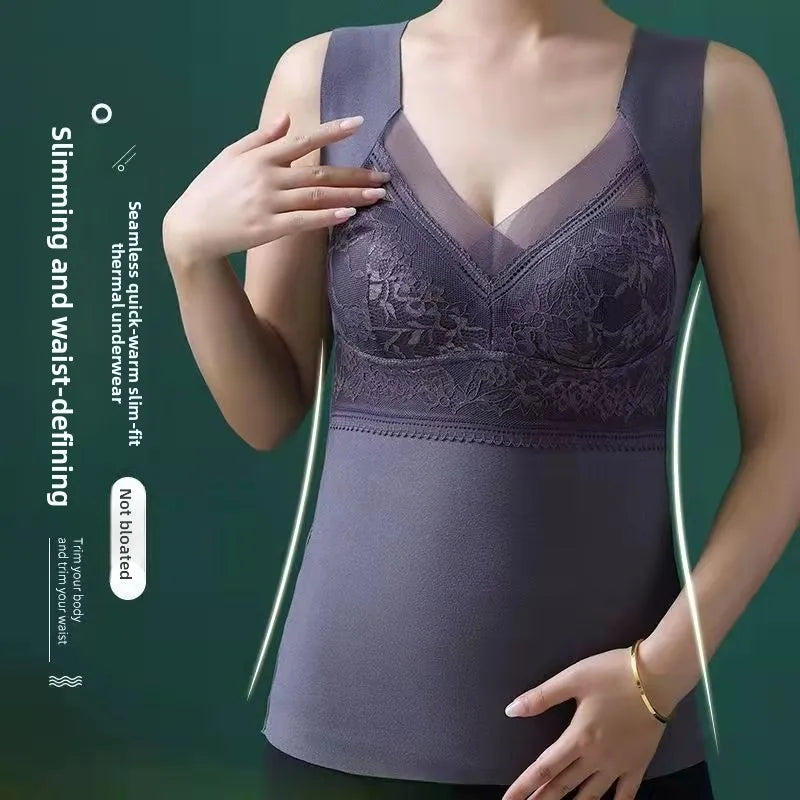Sous-vêtement thermique grande taille pour femme