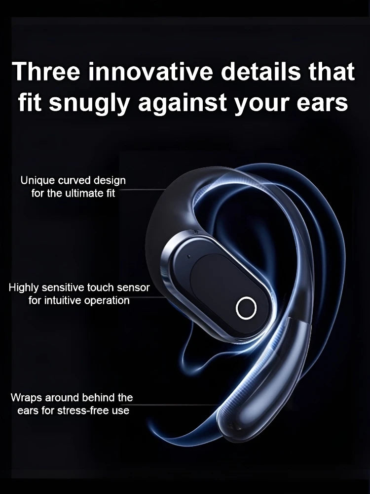 Bluetooth Translator Earphones – Clip-On Wireless Headphones