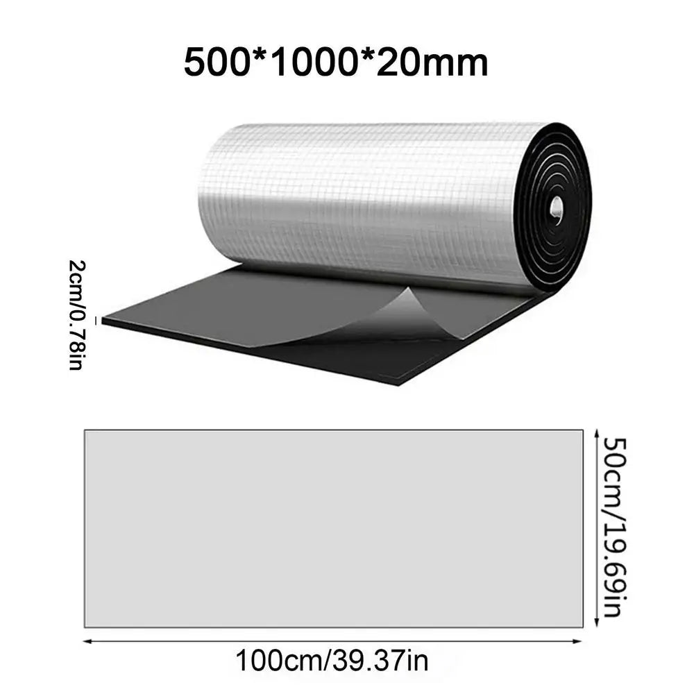 Car Sound Insulation Mat – Self-Adhesive Noise Vibration