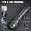 Ultra-Powerful LED Flashlight – 800W, 15000mAh Rechargeable Spotlight