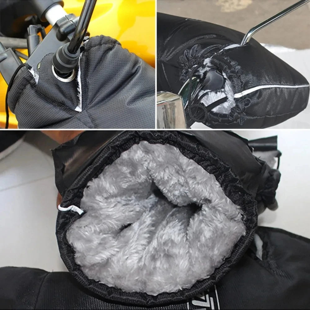 Protective Handlebar Gloves – Thick Winter Muffs for Scooter