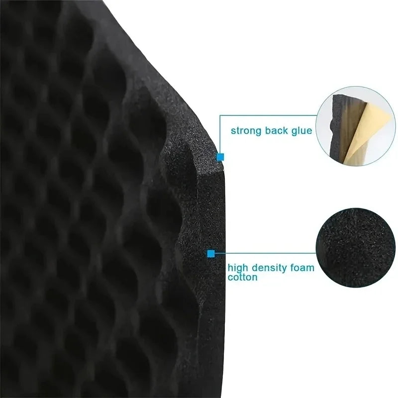 Self-Adhesive Acoustic Foam Panels 50x200 cm – 2 cm