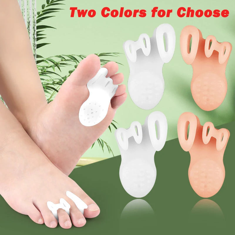 Gel Teen Spreiders & Voorvoetkussens – Hallux Valgus Teen Corrector
