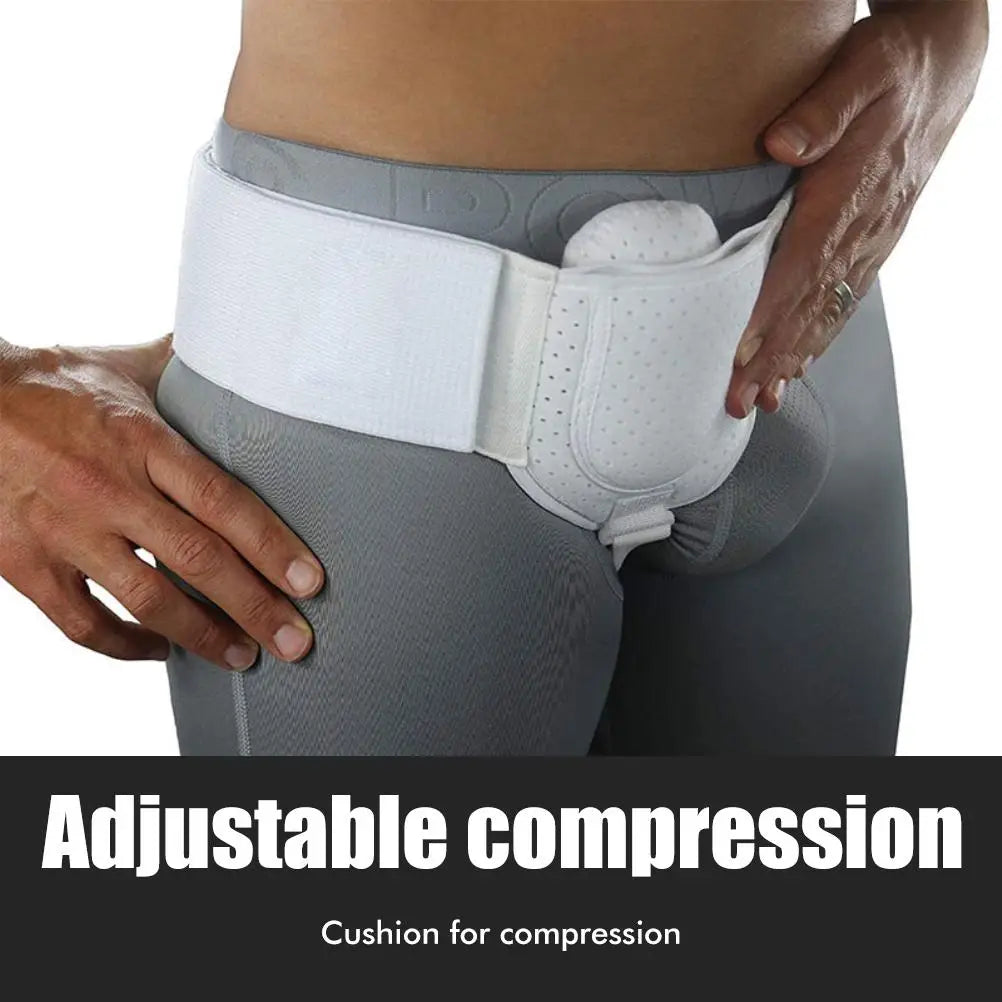 Adjustable Hernia Support Belt – Breathable Truss Strap