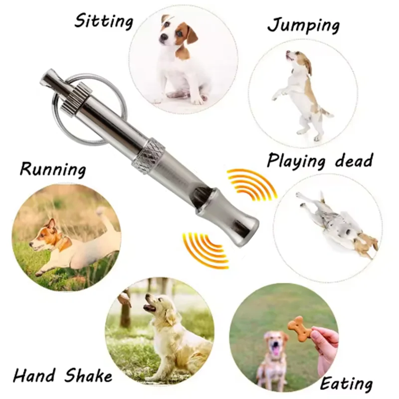 Ultrasonic Anti-Bark Dog Whistle – Adjustable Pitch