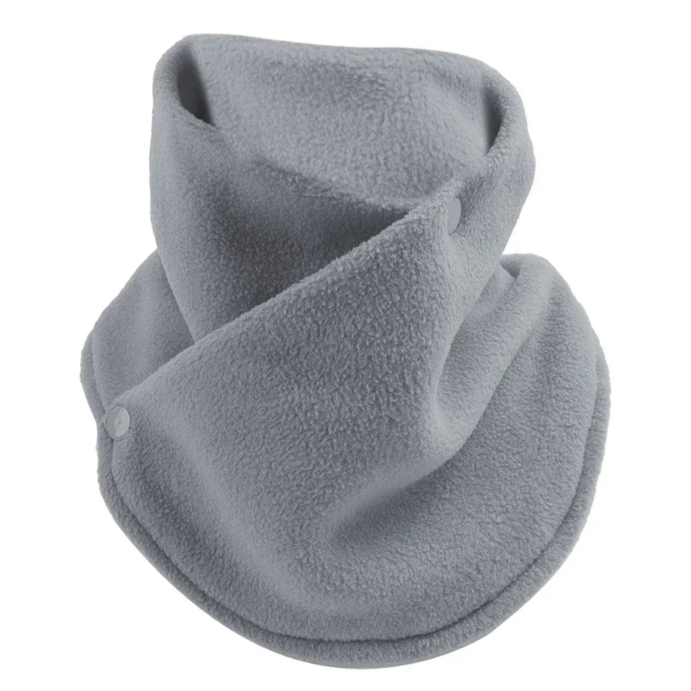Warm Fleece Scarf for Women – Windproof Winter Neck Warmer