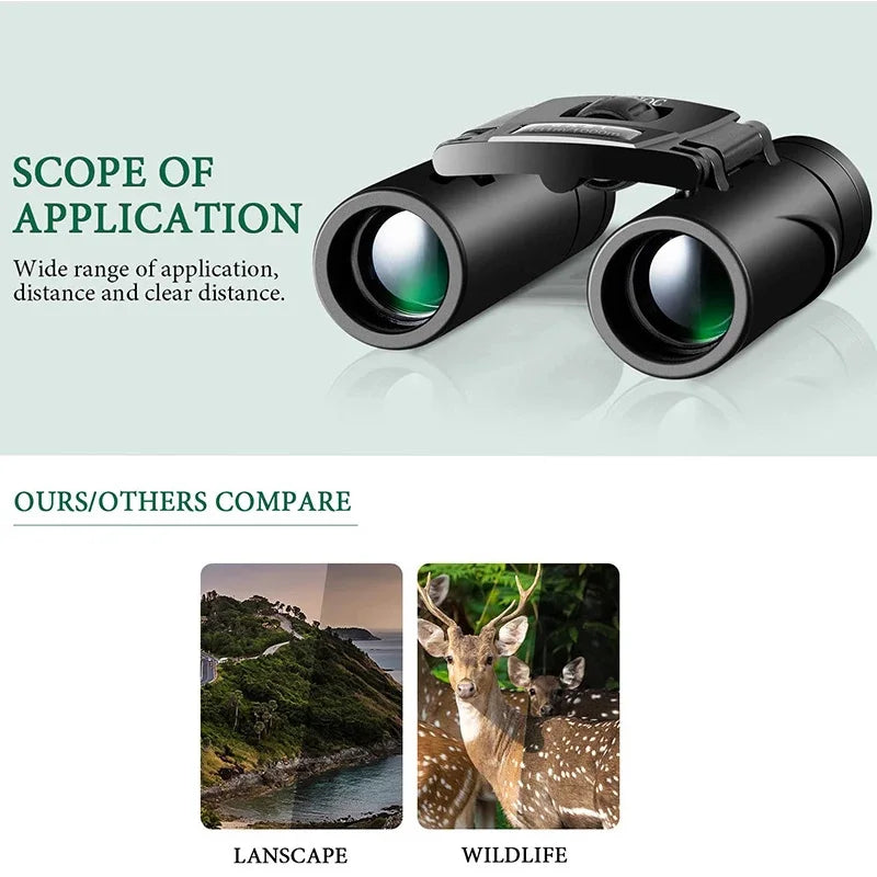 700x25 HD Binoculars – BAK4 FMC Long-Range Compact Binoculars