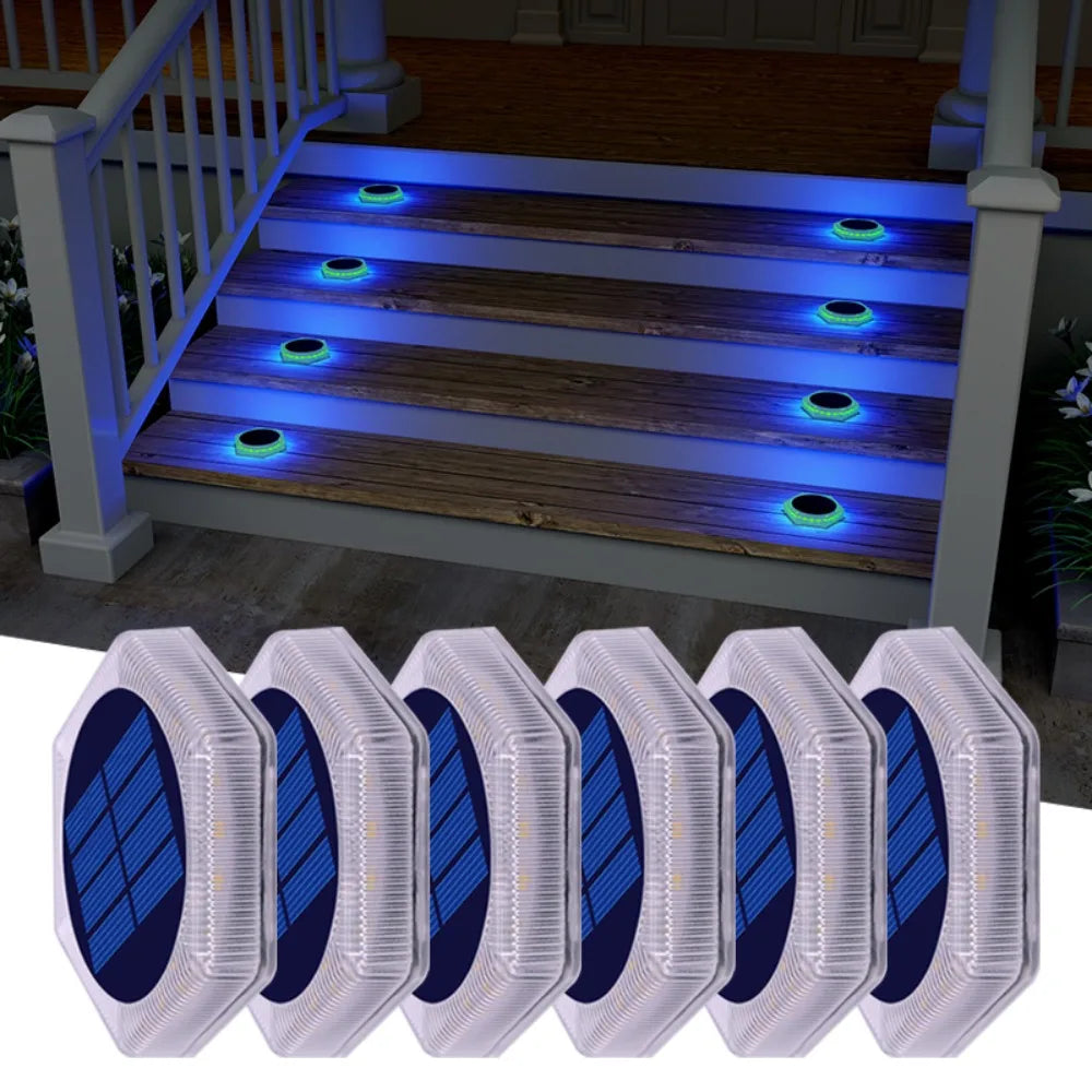 Solar Stair & Path Light – Waterproof IP68 LED Luxery Garden Balcony Realm