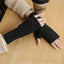 Warm Half-Finger Gloves Autumn & Winter German Velvet