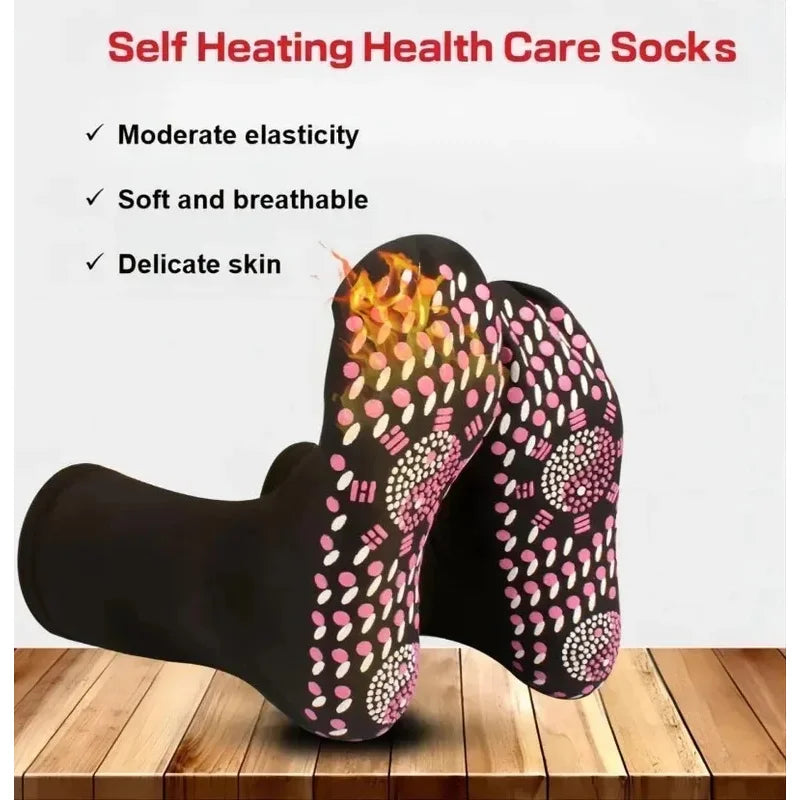 Tourmaline Self-Heating Thermal Socks Magnetic Therapy