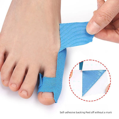 Lot de 10 bandes correctrices pour hallux valgus – Hypoallergéniques et sans latex