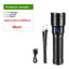 LED Flashlight – 3000m Tactical Zoomable Rechargeable Torch