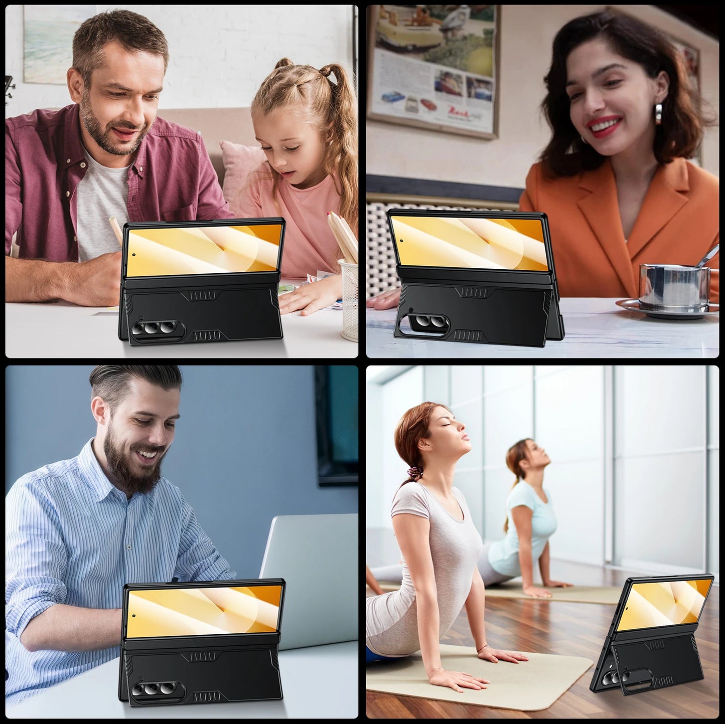 Galaxy Z Fold 6 Case – Hinge Protection with Kickstand