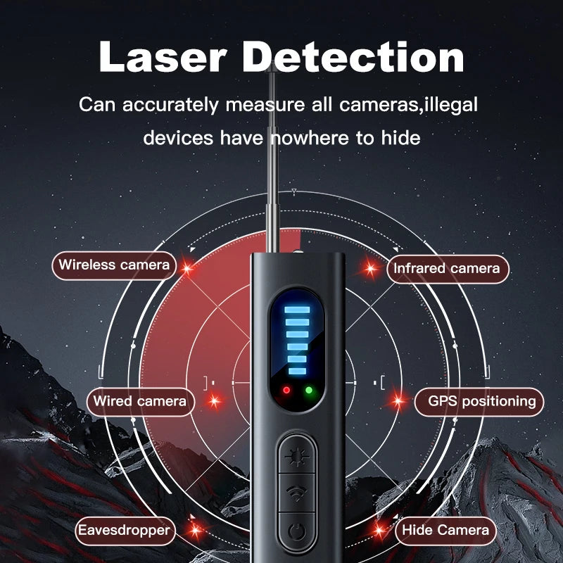 Hidden Camera Detector – Wireless Anti-Spy Device
