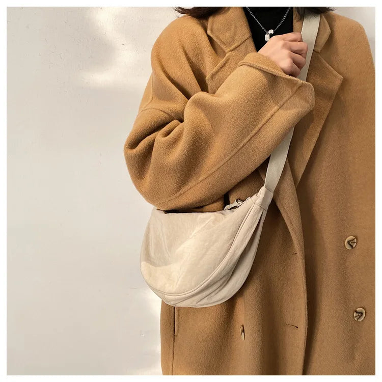 Sac à bandoulière en nylon pour femmes – Sac à main de voyage