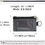 RFID Blocking Mini Wallet – Water-Resistant Travel Card Holder