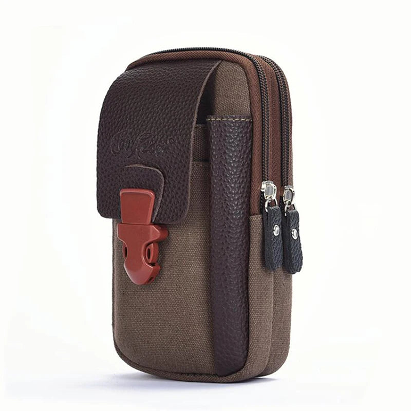 Belt Bag – Zipper Fanny Pack With Card & Phone Holder