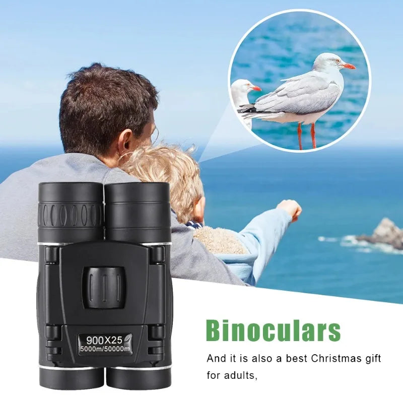 900x25 HD Zoom Monocular – BAK4 Portable Telescope