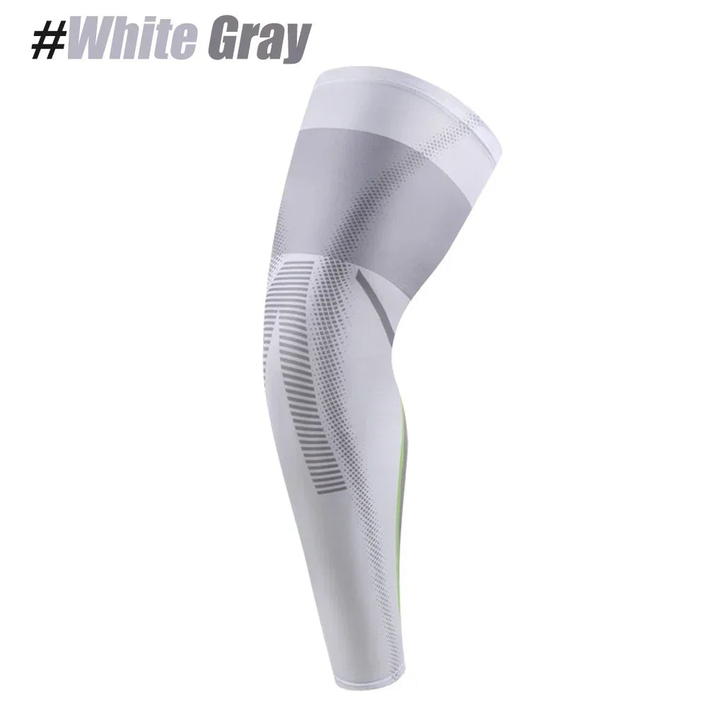 Full-Length Compression Leg Sleeve – Sports Support Sock