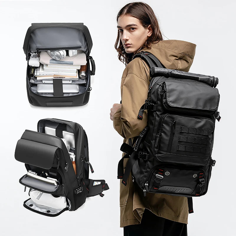 Waterproof Outdoor Backpack for Men – Travel, Hiking & Laptop