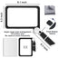 Portable Illuminated Magnifier – 5X Square Magnifying Glass
