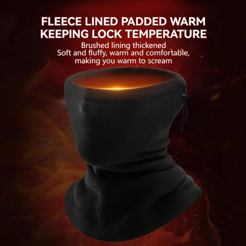 Winterse nekwarmer/gaiter – winddicht halfgelaatsmasker