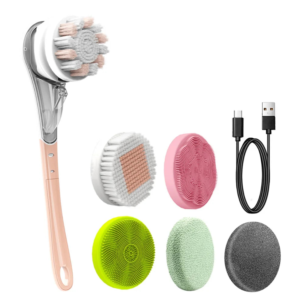 Automatic Body Cleaning Brush Electric Bath Scrubber