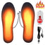Rechargeable Heated Insoles – USB Electric Shoe Pads