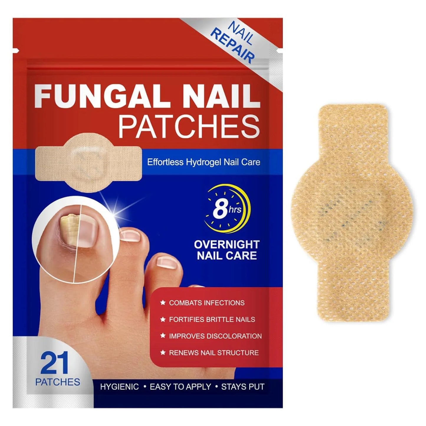 Nail Fungus & Ingrown Toenail Patch – Waterproof Foot Repair