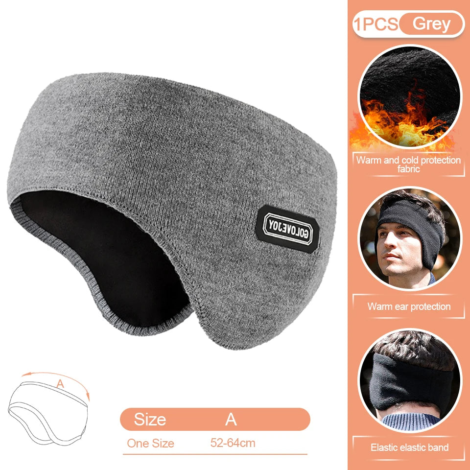 Ultra-Soft Winter Earmuffs – Warm Fleece Ear Covers Unisex