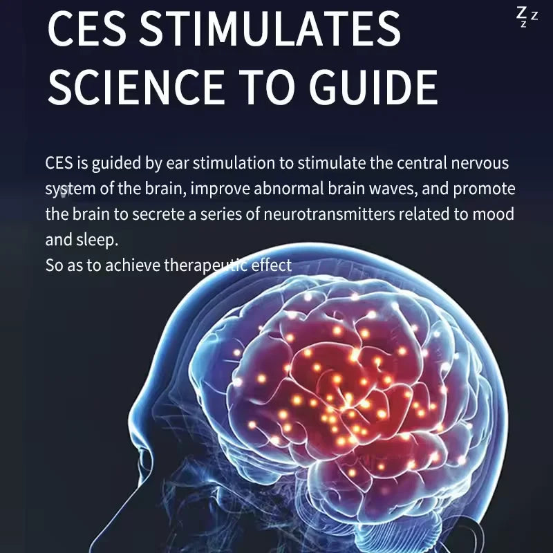 Handheld CES Sleep Aid Device – EMS Pulse for Stress Relief