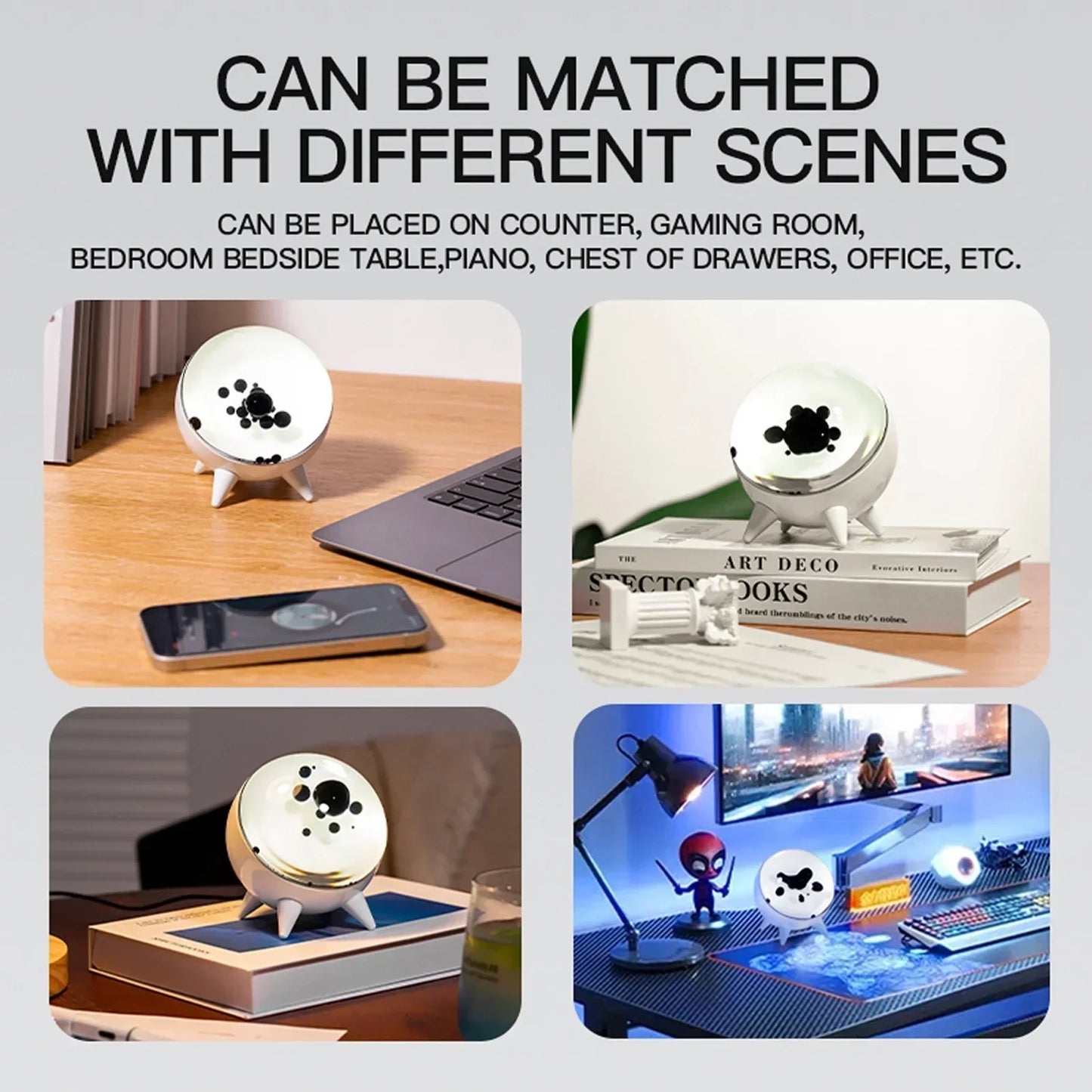 Music Lamp with Sound Light & Magnetic Fluid