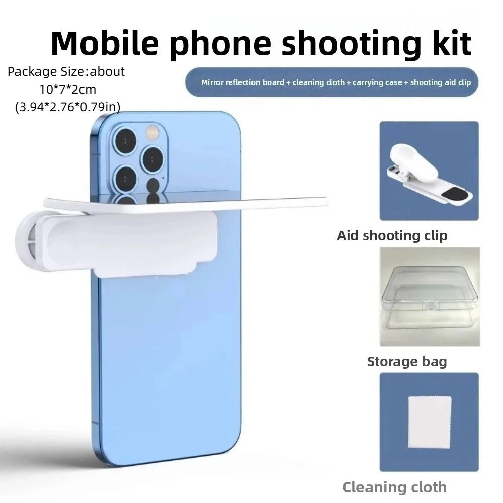 Smartphone Camera Reflection Mirror Adjustable HD Lens