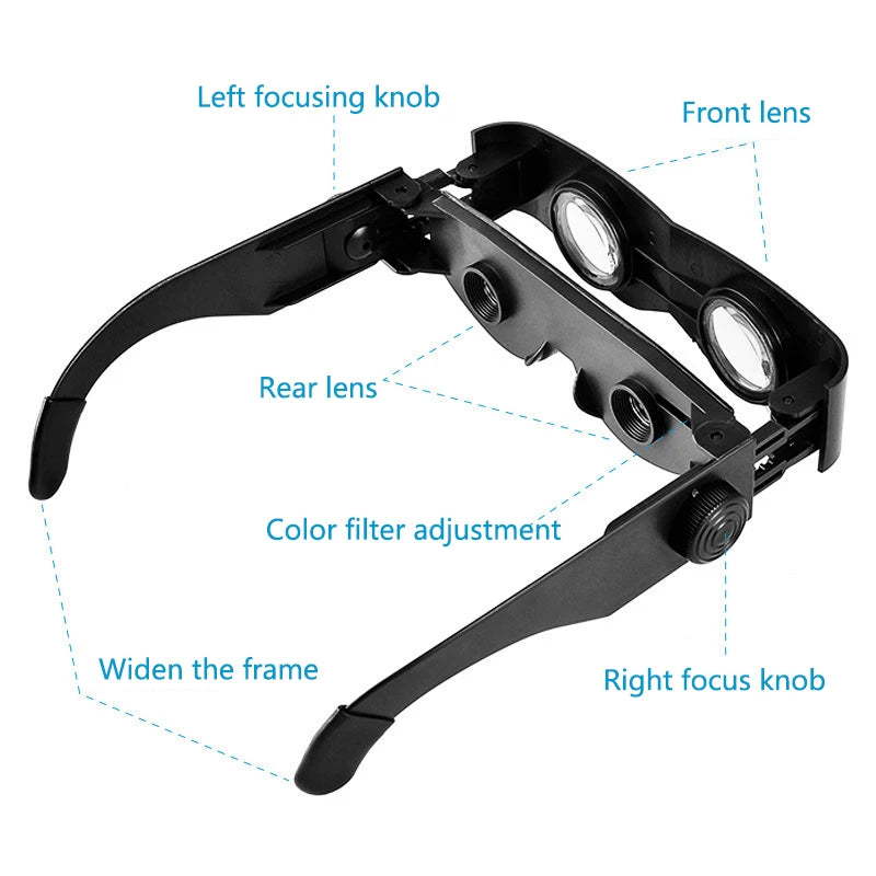 Portable Fishing & Outdoor Binocular Glasses