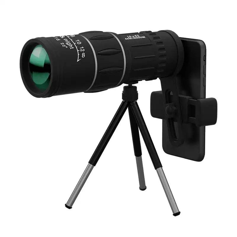 High Magnification Monocular Telescope – 16x52 Long-Range