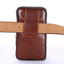 Men’s Leather Belt Bag – Vertical Phone Holster