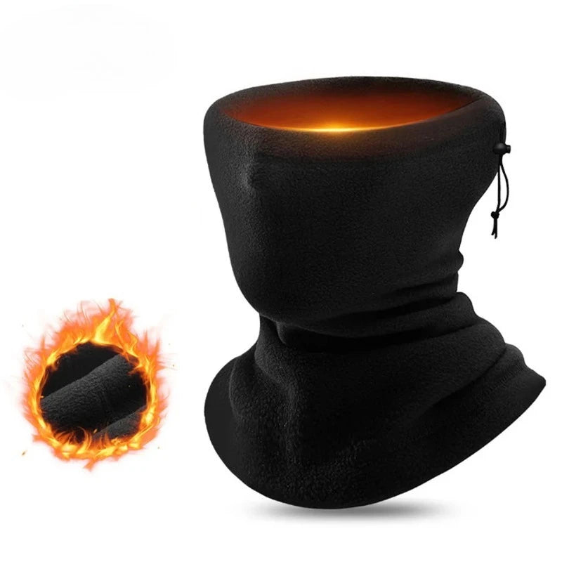 Winterse nekwarmer/gaiter – winddicht halfgelaatsmasker