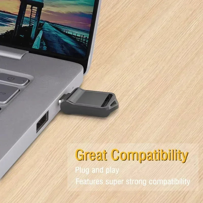 512 GB USB-flashdrive met USB-C en USB-A – Snelle externe opslag