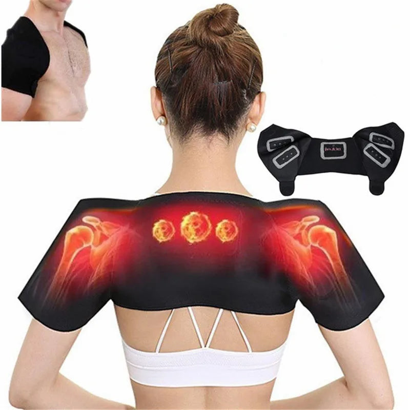 Tourmaline Shoulder Support – Unisex Heat Therapy for Pain & Joints