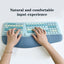 2.4G Wireless Ergonomic Keyboard – Split Arched Wrist Palm Rest