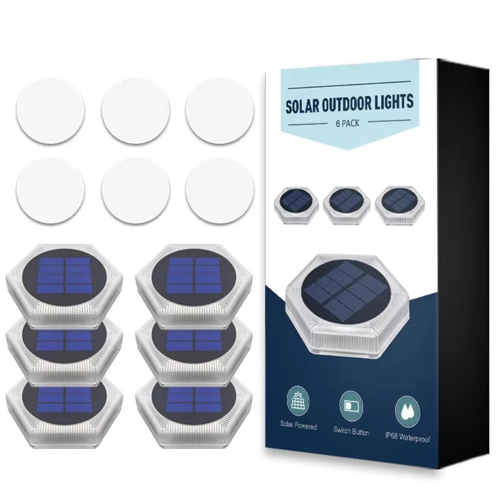 Solar Stair & Path Light – Waterproof IP68 LED Luxery Garden Balcony Realm