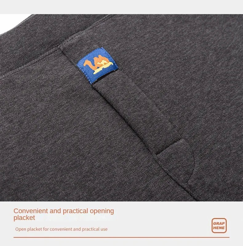 Thermische fleecegevoerde winterbroek voor heren