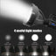 Portable LED Torch – USB Rechargeable Powerful