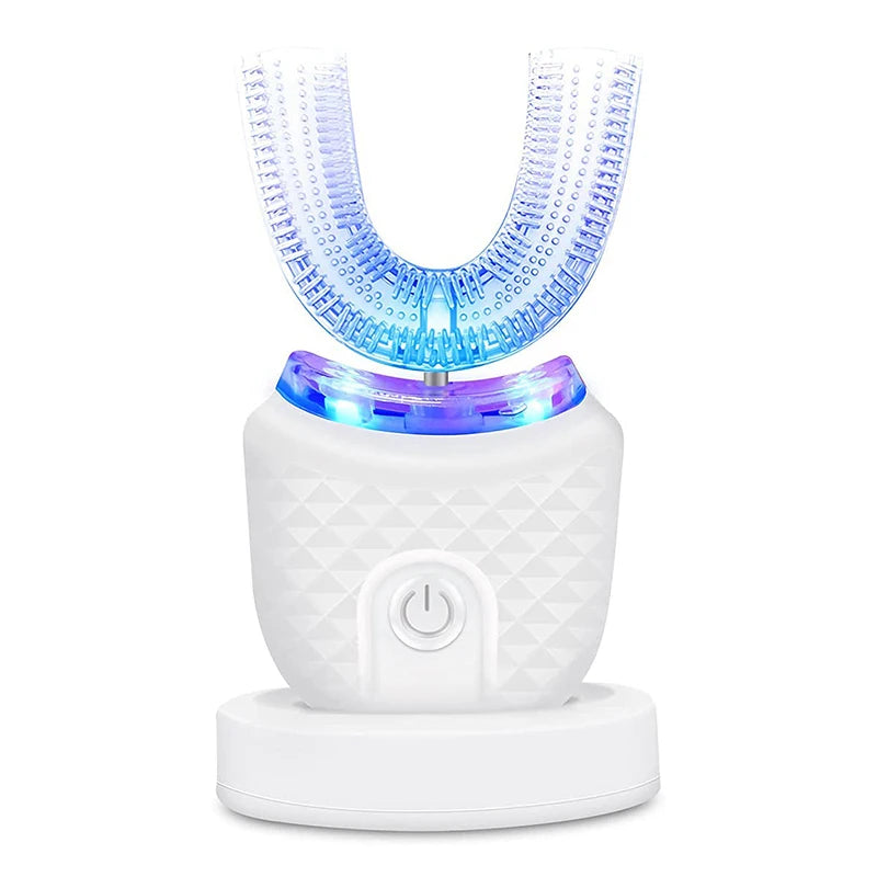 U-Shaped Electric Toothbrush with 360° Automatic Cleaning