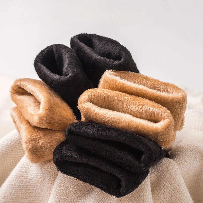Warm Winter Socks Short Velvet Floor Socks For Home & Boots
