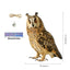 Owl Bird Scarecrow – Realistic Garden Hanging Repeller