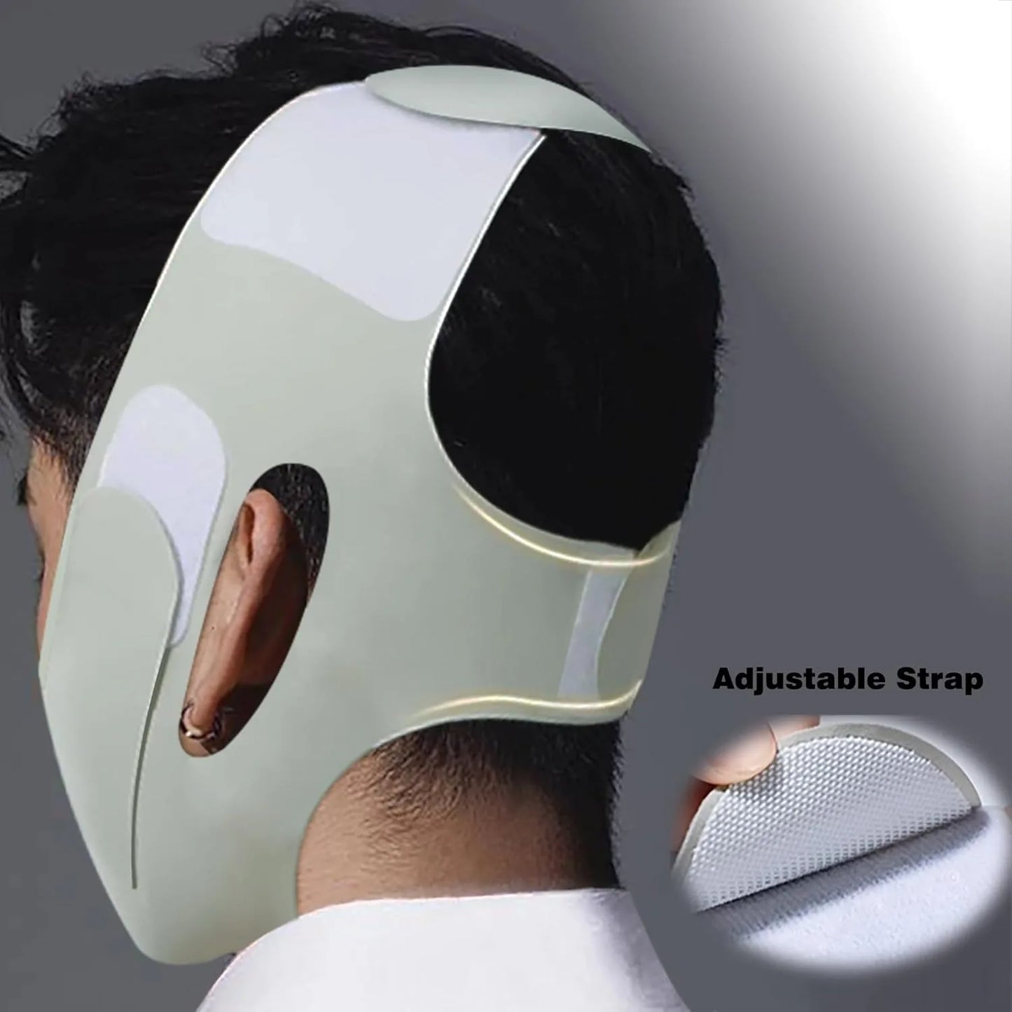 Adjustable Sleep Chin Strap –  Skin-Friendly Anti-Snore