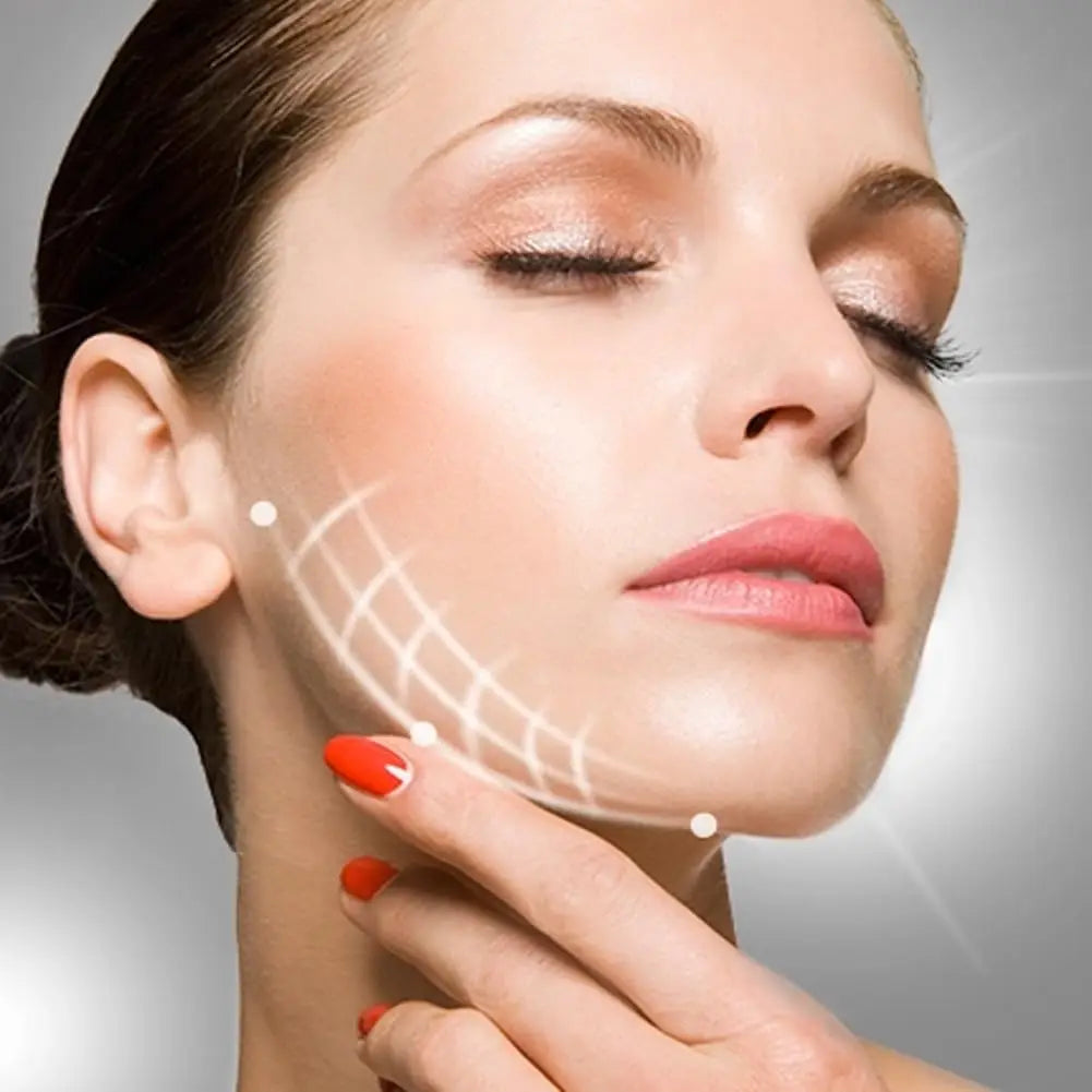 Lymphatic Drainage Facial Brush - Dry Brush for Jawline & Contours